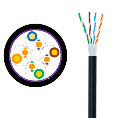 Αγορά RoHS 0.5mm Cat5E U UTP Εξωτερικό καλώδιο LAN Ethernet OEM Υποστήριξη ODM online manufacture