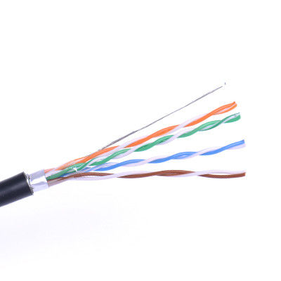 Αγορά Προστατευμένο καλώδιο VDE 0295 IEC 60288 κατηγορία 1 του τοπικού LAN σακακιών Cat5E Φ UTP LLDPE PE online manufacture